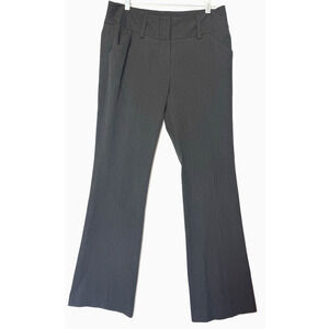 Y2K 90s INC Concepts Womens Low Rise Flare Leg Dress Pants Size 6 Monica Friends